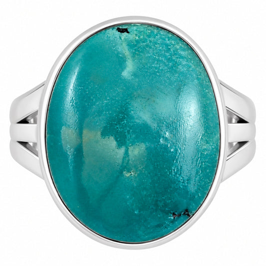 Natural Rare Turquoise Nevada Aztec Mt Ring size-7 R-1003 27-ER15174