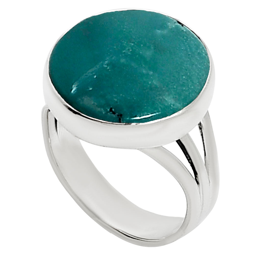 Natural Rare Turquoise Nevada Aztec Mt Ring size-7 R-1003 27-ER15174