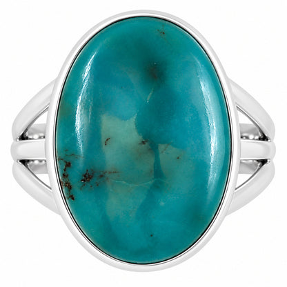 Natural Rare Turquoise Nevada Aztec Mt Ring size-8 R-1003 27-ER15178