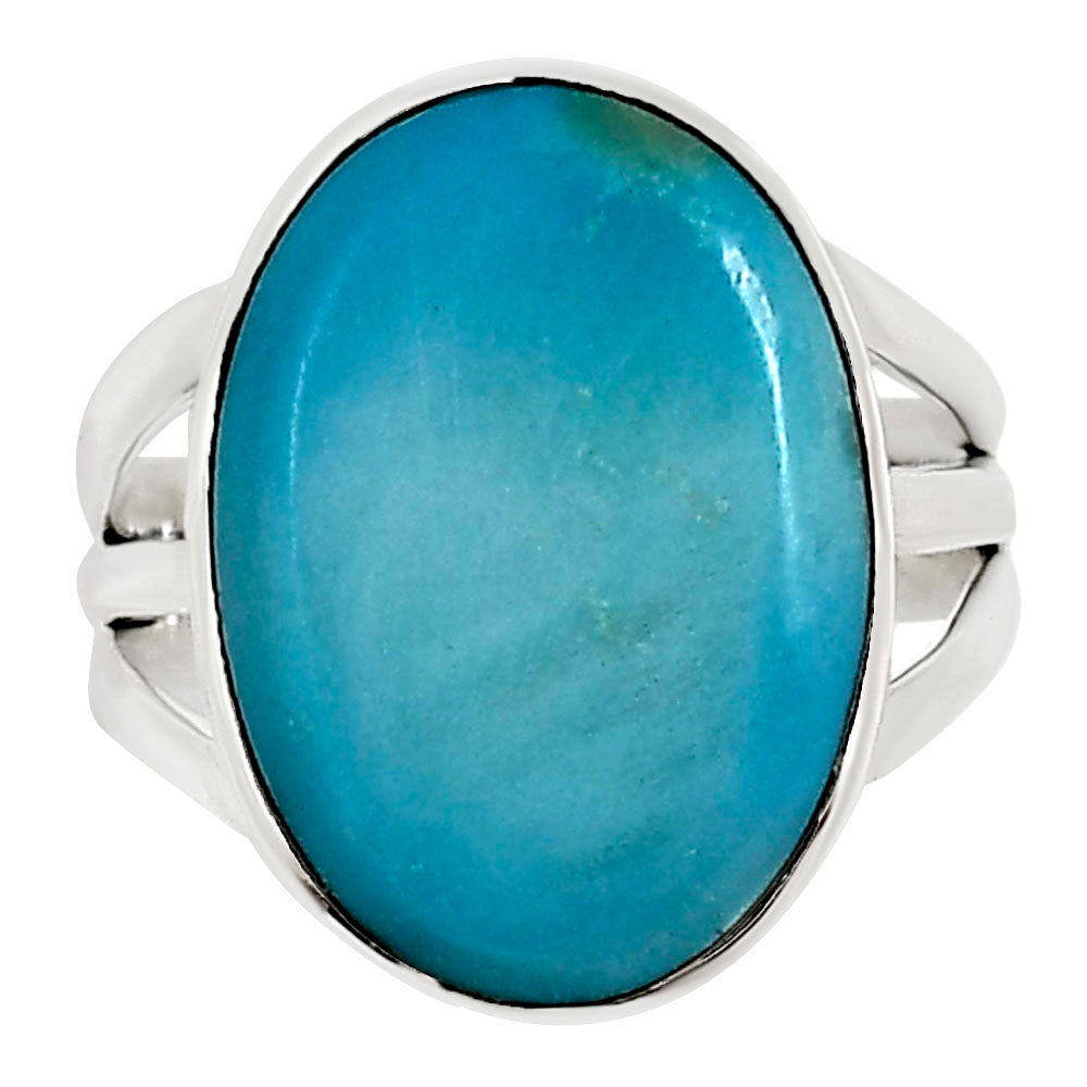 Natural Rare Turquoise Nevada Aztec Mt Ring size-10 R-1003 27-ER15181