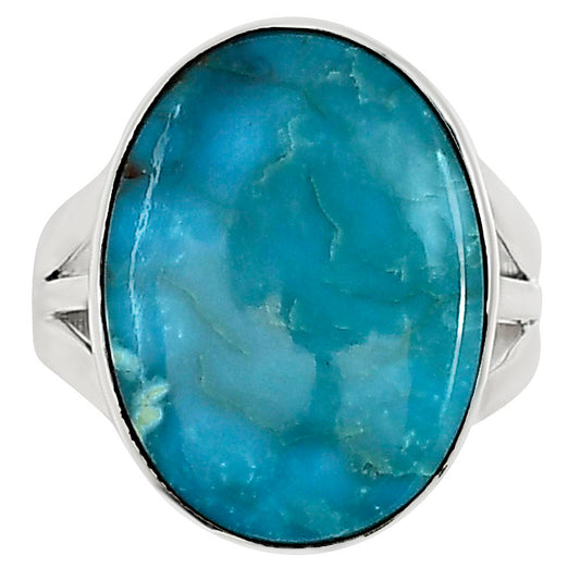 Natural Rare Turquoise Nevada Aztec Mt Ring size-8 R-1003 27-ER15182
