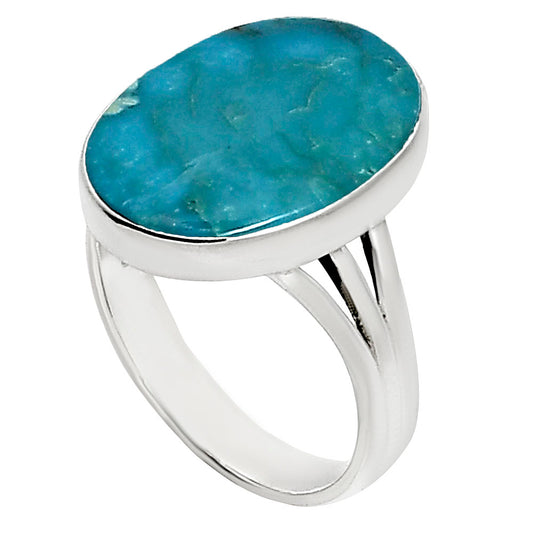 Natural Rare Turquoise Nevada Aztec Mt Ring size-8 R-1003 27-ER15182