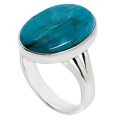 Natural Rare Turquoise Nevada Aztec Mt Ring size-9 R-1003 27-ER15186