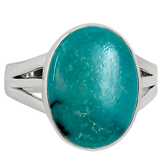Natural Rare Turquoise Nevada Aztec Mt Ring size-9 R-1003 27-ER15187