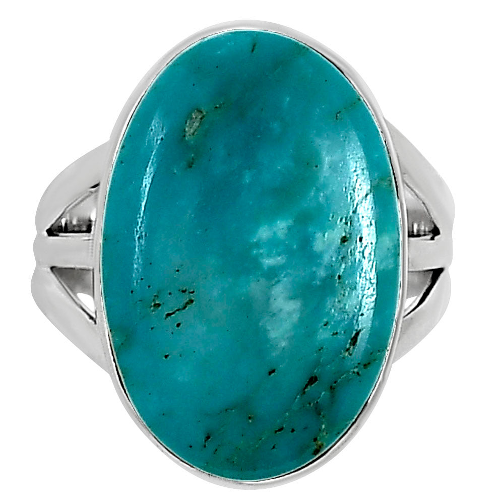 Natural Rare Turquoise Nevada Aztec Mt Ring size-10 R-1003 27-ER15192