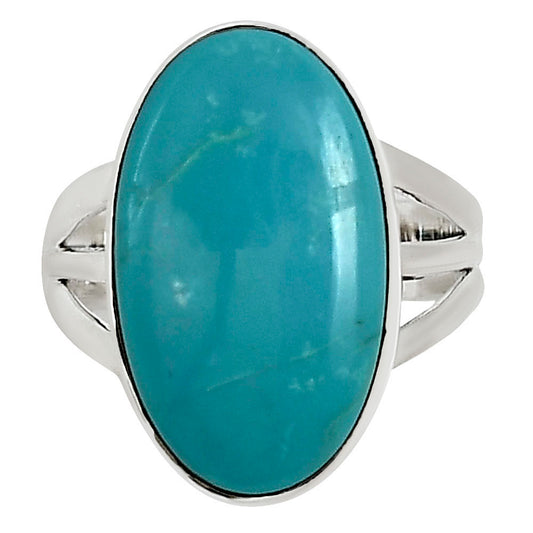 Natural Rare Turquoise Nevada Aztec Mt Ring size-8 R-1003 27-ER15193