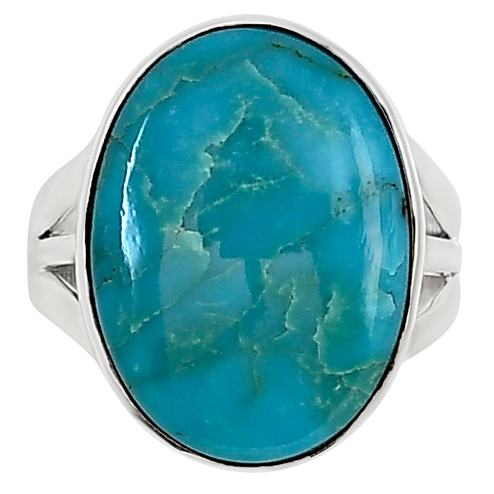 Natural Rare Turquoise Nevada Aztec Mt Ring size-7 R-1003 27-ER15203