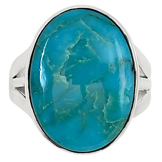 Natural Rare Turquoise Nevada Aztec Mt Ring size-7 R-1003 27-ER15203