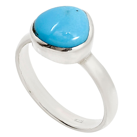 Sleeping Beauty turquoise Ring size-8 R-1004 27-ER15223