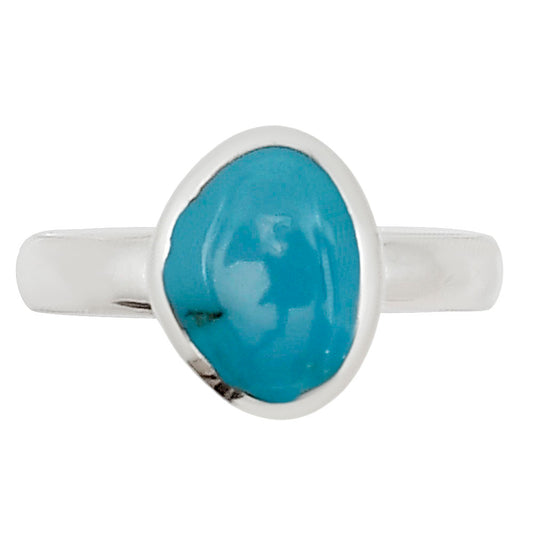 Sleeping Beauty turquoise Ring size-8 R-1004 27-ER15225