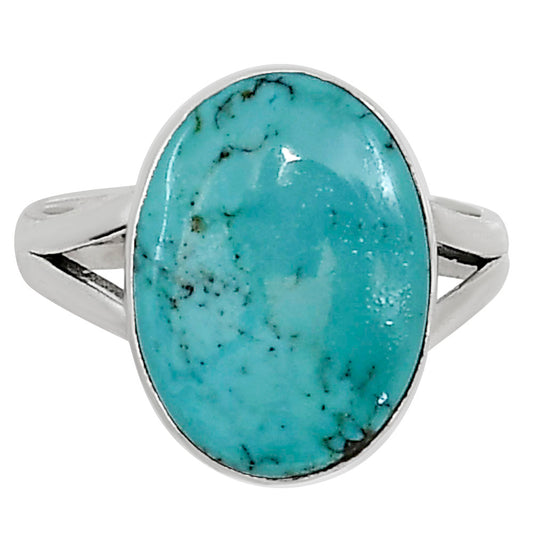 Natural Rare Turquoise Nevada Aztec Mt Ring size-10 R-1002 27-ER15271