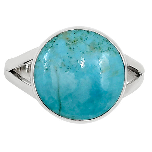 Natural Rare Turquoise Nevada Aztec Mt Ring size-10 R-1002 27-ER15276