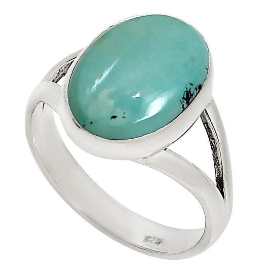 Natural Rare Turquoise Nevada Aztec Mt Ring size-8 R-1002 27-ER15277