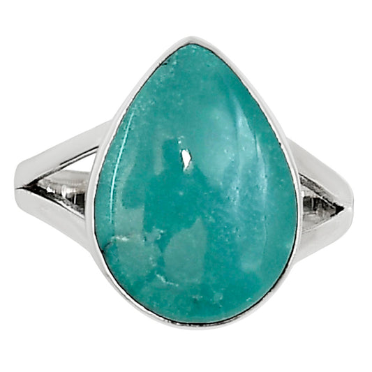 Natural Rare Turquoise Nevada Aztec Mt Ring size-9 R-1002 27-ER15278