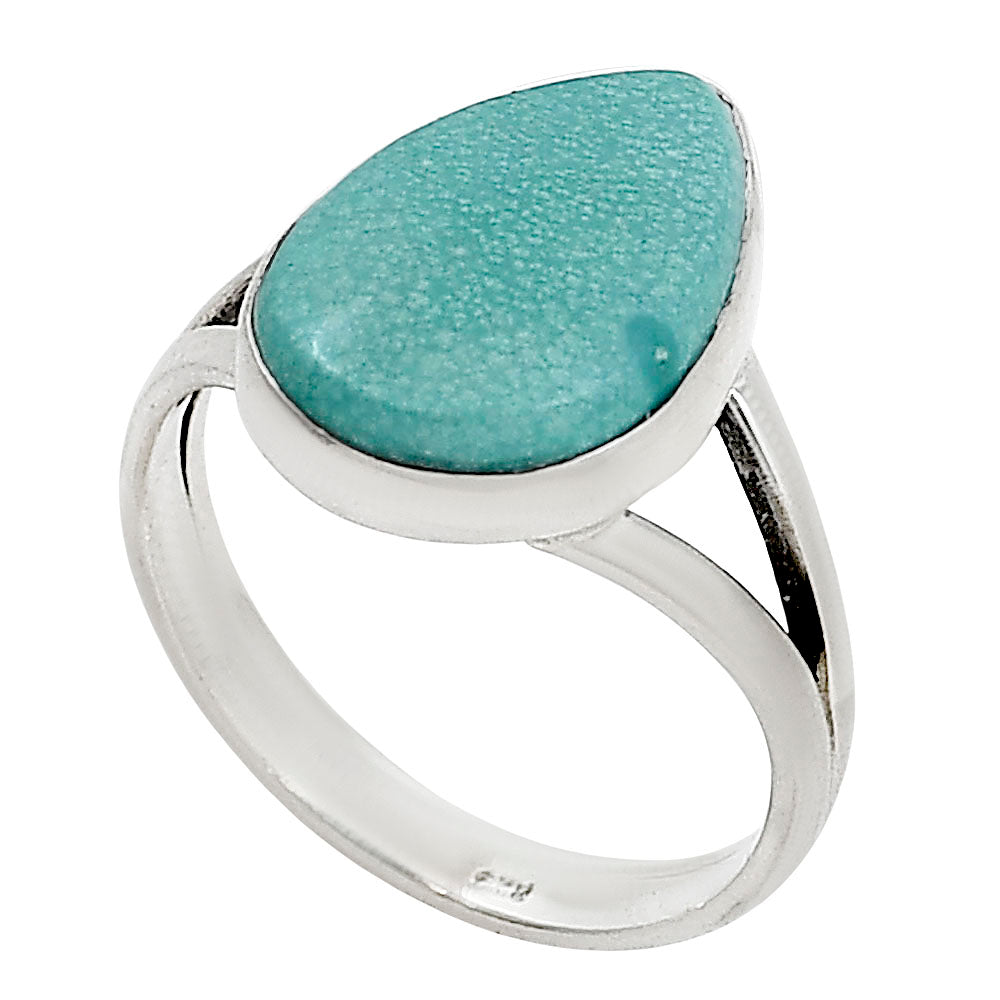 Natural Rare Turquoise Nevada Aztec Mt Ring size-10 R-1002 27-ER15284