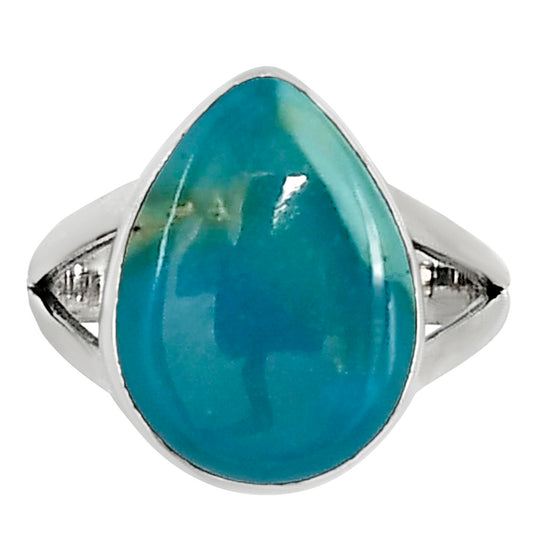 Natural Rare Turquoise Nevada Aztec Mt Ring size-7 R-1002 27-ER15286