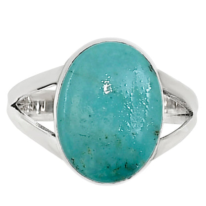 Natural Rare Turquoise Nevada Aztec Mt Ring size-7.5 R-1002 27-ER15298