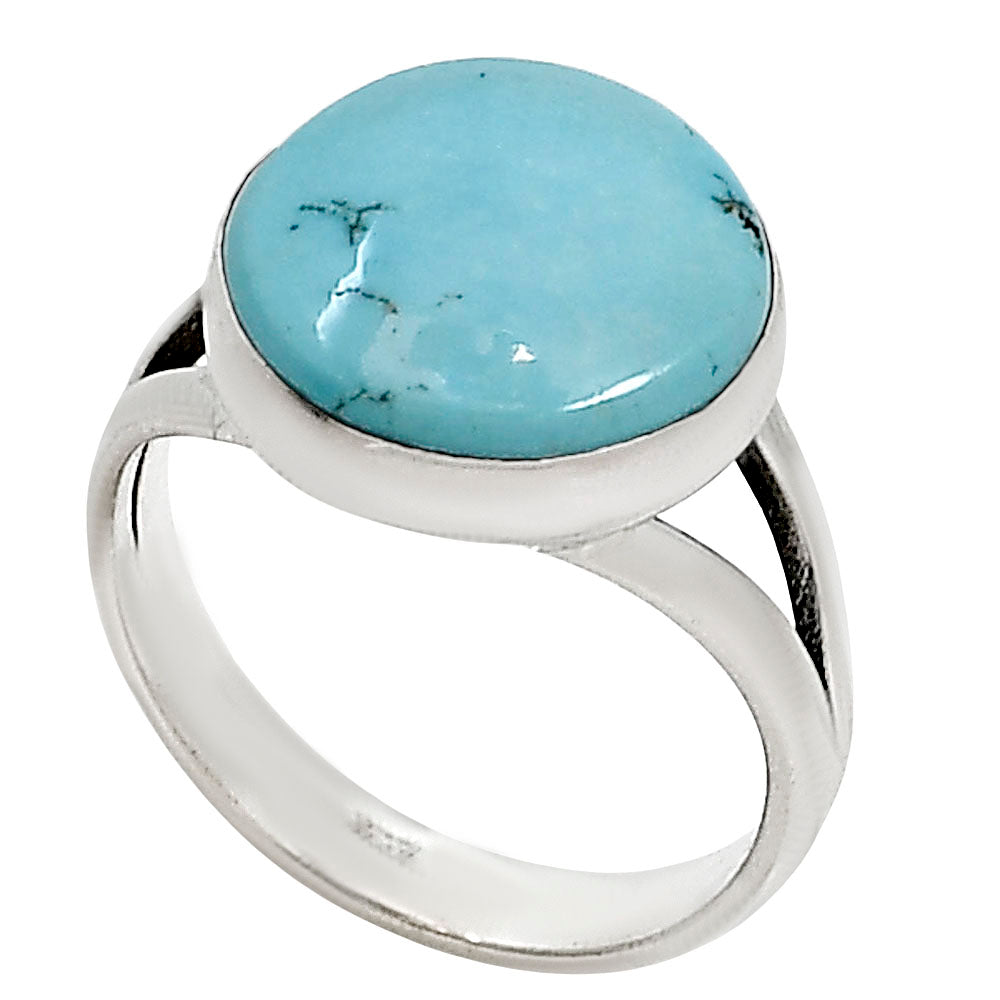 Natural Rare Turquoise Nevada Aztec Mt Ring size-7 R-1002 27-ER15299