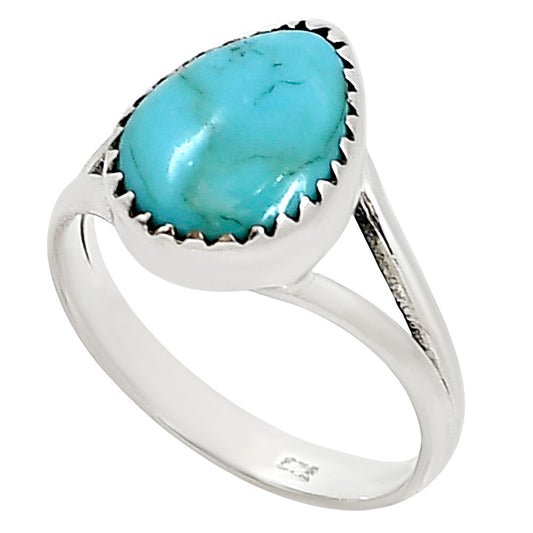 Natural Rare Turquoise Nevada Aztec Mt Ring size-8 R-1210 27-ER15410
