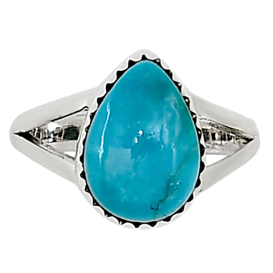 Natural Rare Turquoise Nevada Aztec Mt Ring size-7 R-1210 27-ER15415