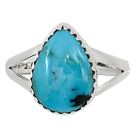 Natural Rare Turquoise Nevada Aztec Mt Ring size-8 R-1210 27-ER15416