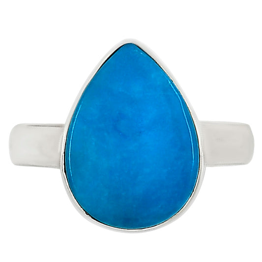 Natural Rare Turquoise Nevada Aztec Mt Ring size-5.5 R-1001 27-ER15503