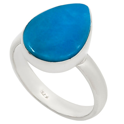 Natural Rare Turquoise Nevada Aztec Mt Ring size-5.5 R-1001 27-ER15503