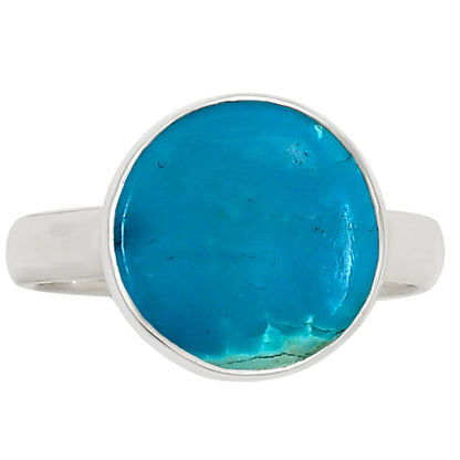Natural Rare Turquoise Nevada Aztec Mt Ring size-5.5 R-1001 27-ER15504