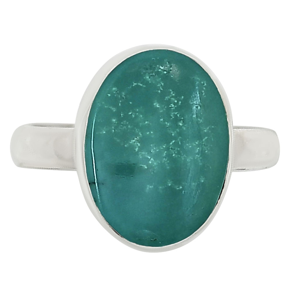 Natural Rare Turquoise Nevada Aztec Mt Ring size-5.5 R-1001 27-ER15505