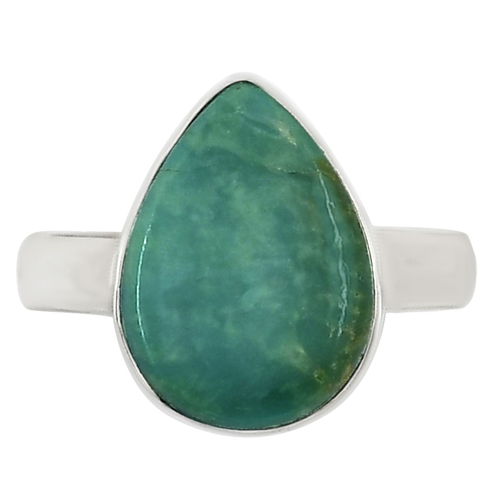 Natural Rare Turquoise Nevada Aztec Mt Ring size-5.5 R-1001 27-ER15507