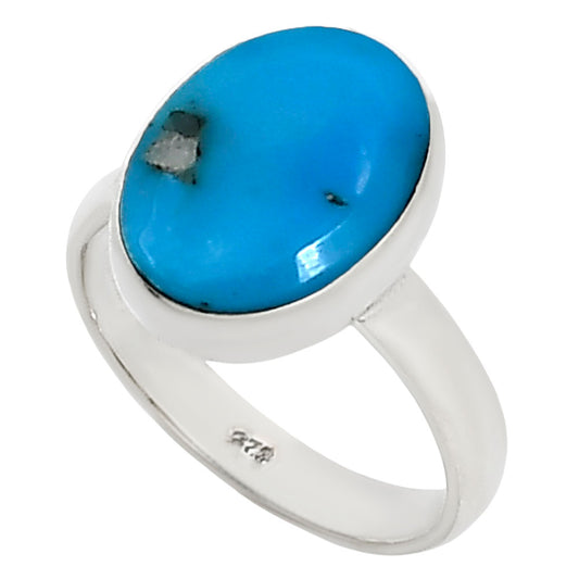 Natural Rare Turquoise Nevada Aztec Mt Ring size-6 R-1001 27-ER15513