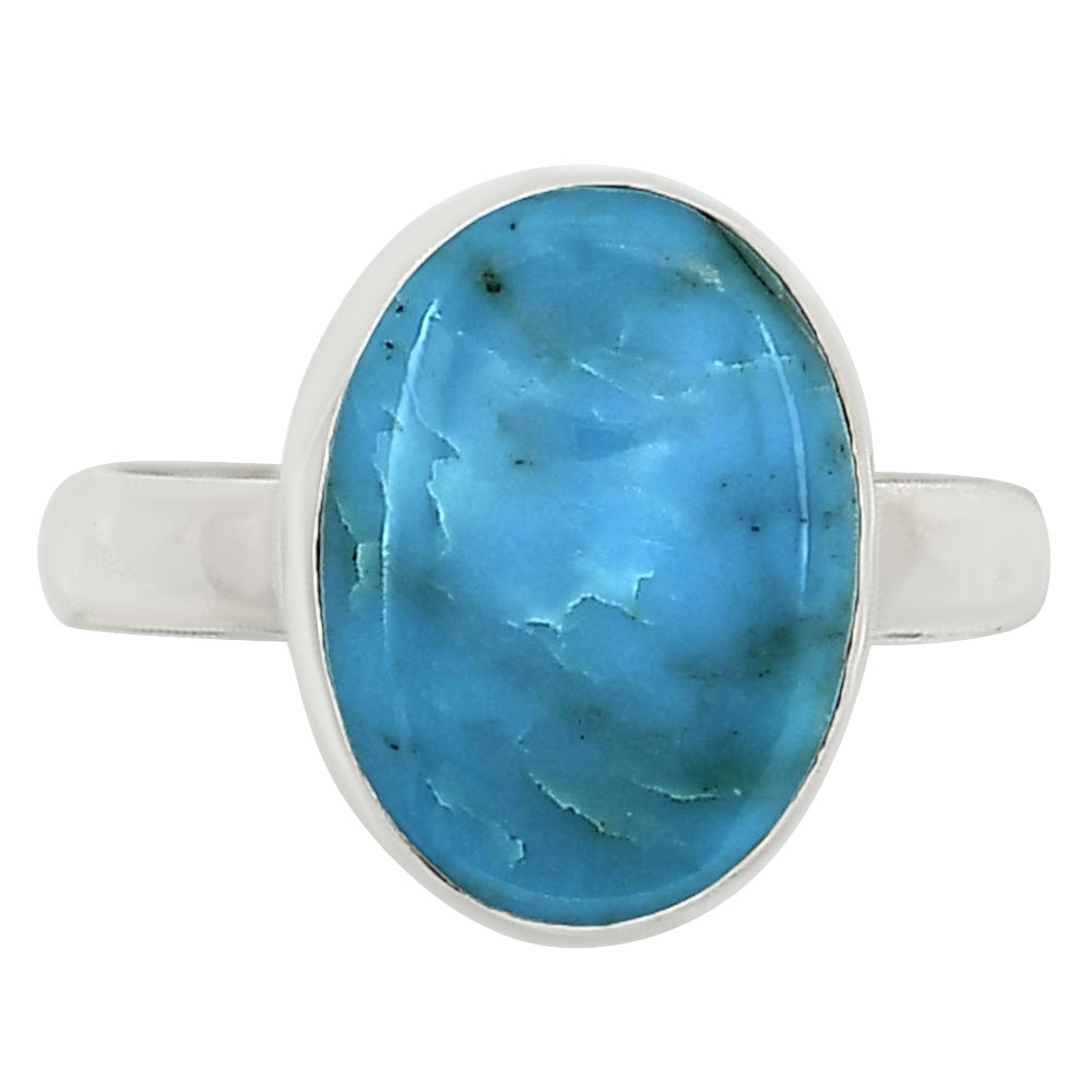 Natural Rare Turquoise Nevada Aztec Mt Ring size-6 R-1001 27-ER15519