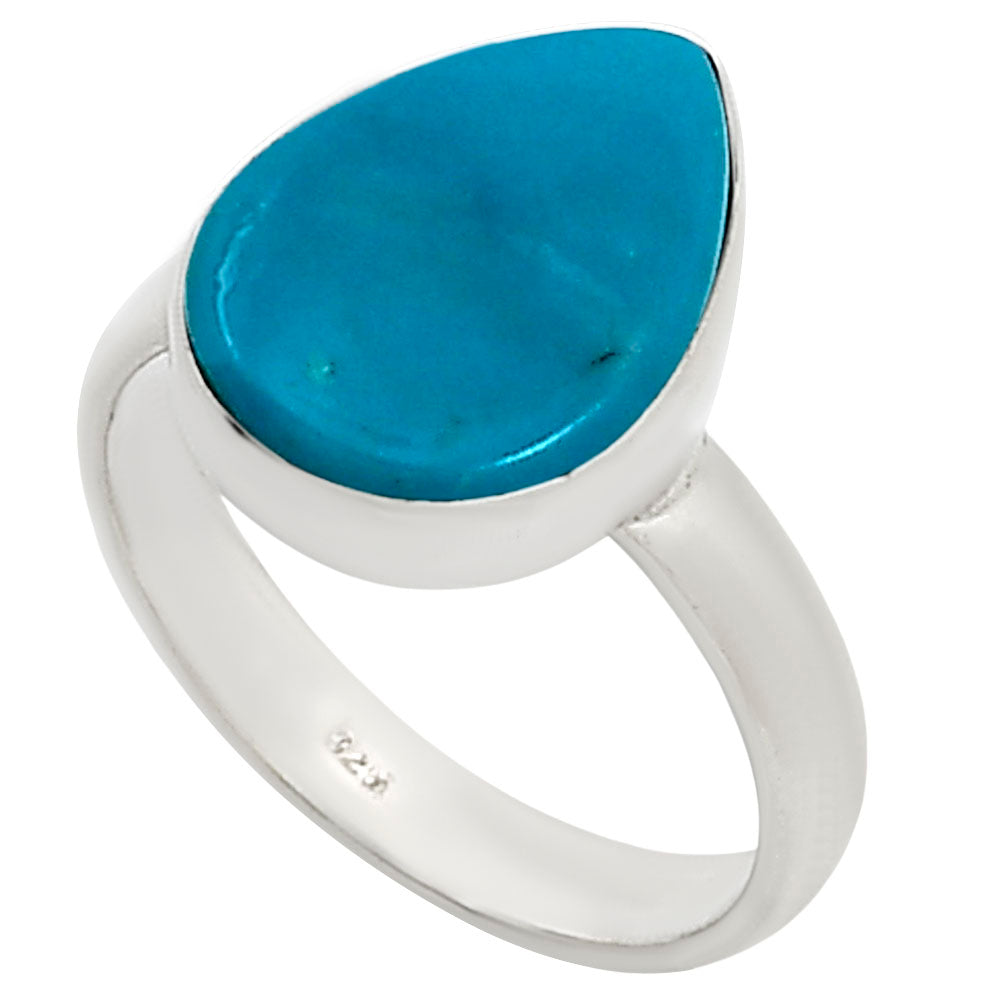 Natural Rare Turquoise Nevada Aztec Mt Ring size-6 R-1001 27-ER15523