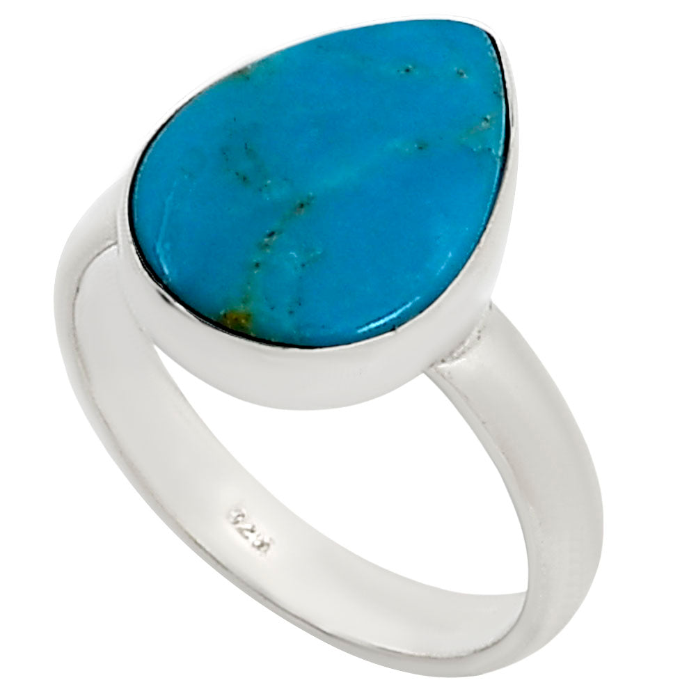 Natural Rare Turquoise Nevada Aztec Mt Ring size-6 R-1001 27-ER15524