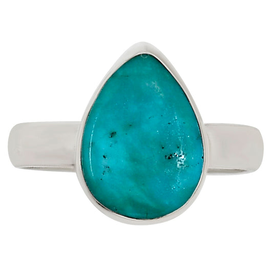 Natural Rare Turquoise Nevada Aztec Mt Ring size-6 R-1001 27-ER15526