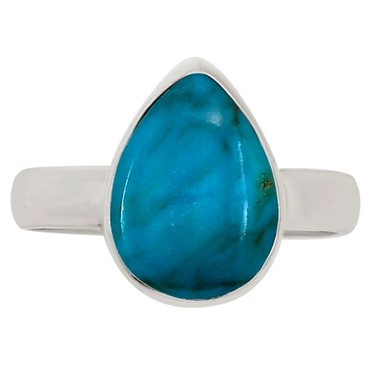 Natural Rare Turquoise Nevada Aztec Mt Ring size-6 R-1001 27-ER15528