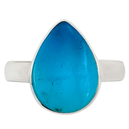 Natural Rare Turquoise Nevada Aztec Mt Ring size-6 R-1001 27-ER15533