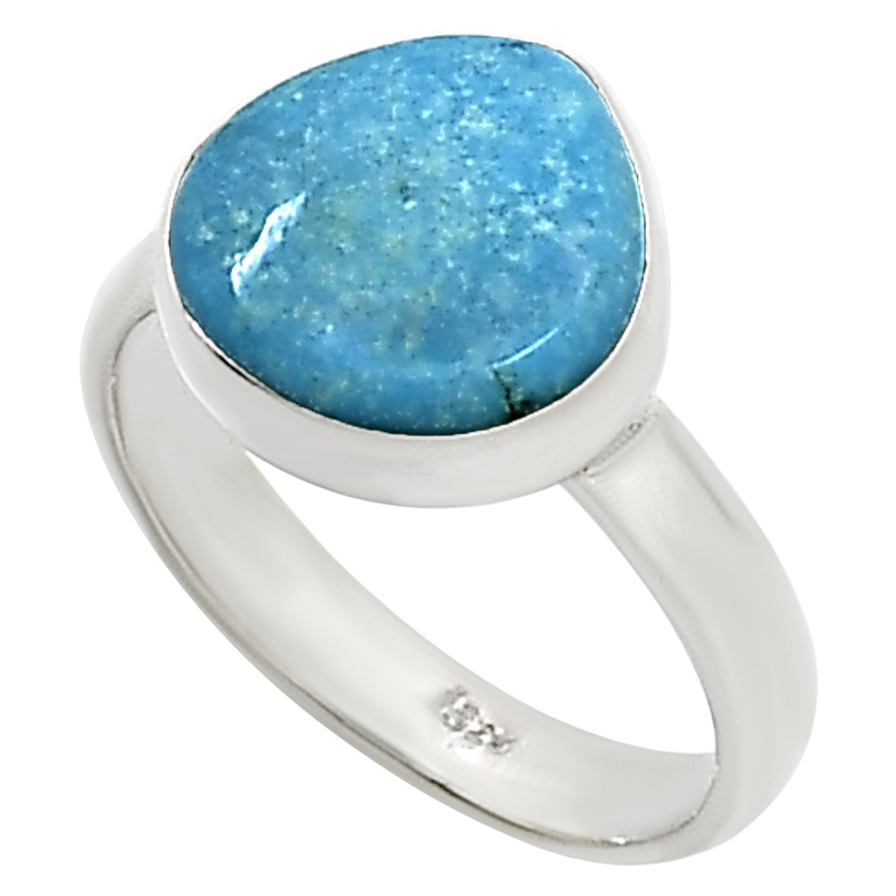 Natural Rare Turquoise Nevada Aztec Mt Ring size-6 R-1001 27-ER15534