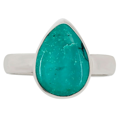 Natural Rare Turquoise Nevada Aztec Mt Ring size-7 R-1001 27-ER15542