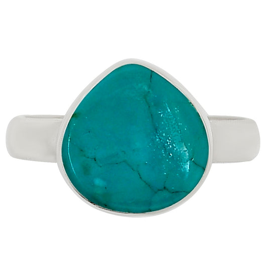 Natural Rare Turquoise Nevada Aztec Mt Ring size-7 R-1001 27-ER15544