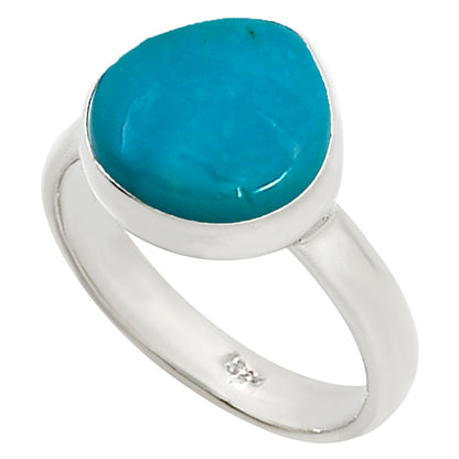 Natural Rare Turquoise Nevada Aztec Mt Ring size-7 R-1001 27-ER15545