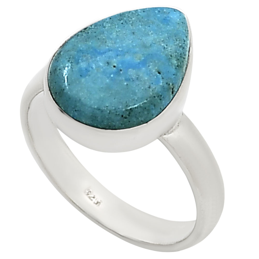 Natural Rare Turquoise Nevada Aztec Mt Ring size-7 R-1001 27-ER15549