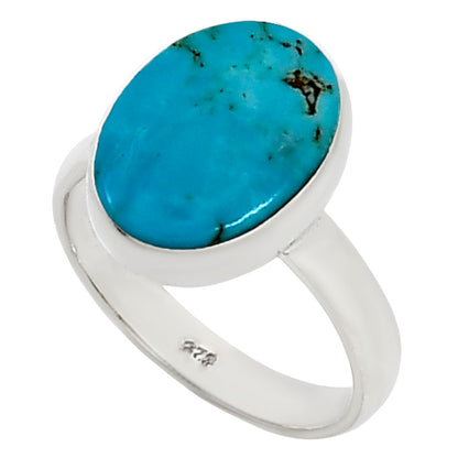 Natural Rare Turquoise Nevada Aztec Mt Ring size-7 R-1001 27-ER15553