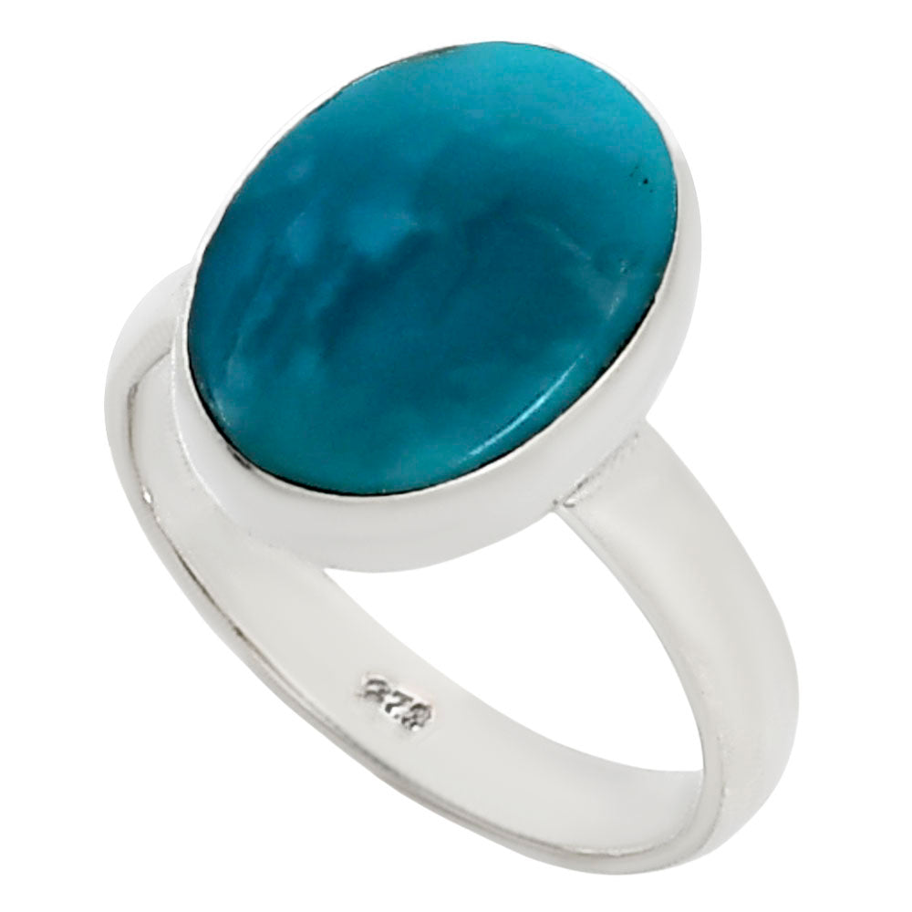 Natural Rare Turquoise Nevada Aztec Mt Ring size-7 R-1001 27-ER15556