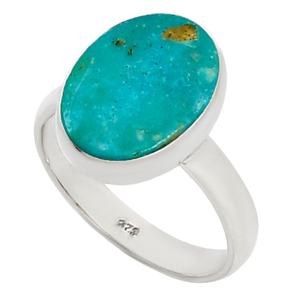 Natural Rare Turquoise Nevada Aztec Mt Ring size-7 R-1001 27-ER15560