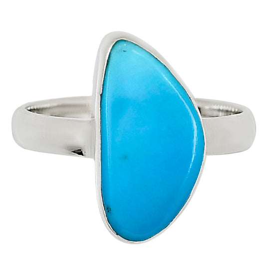 Natural Rare Turquoise Nevada Aztec Mt Ring size-7 R-1001 27-ER15568