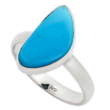 Natural Rare Turquoise Nevada Aztec Mt Ring size-7 R-1001 27-ER15568