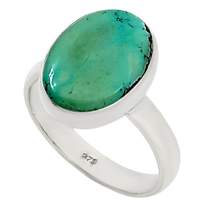 Natural Rare Turquoise Nevada Aztec Mt Ring size-7.5 R-1001 27-ER15570