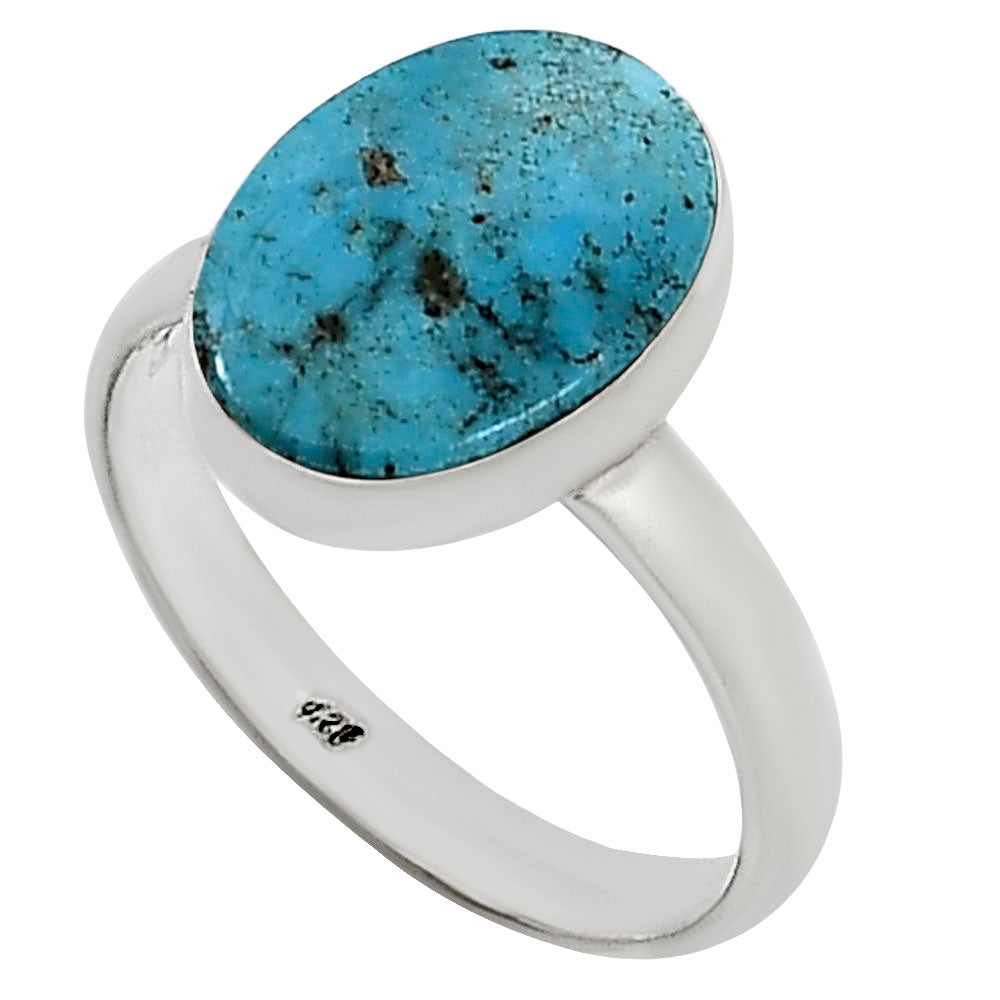 Natural Rare Turquoise Nevada Aztec Mt Ring size-8 R-1001 27-ER15573