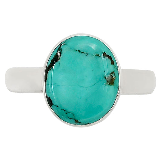 Natural Rare Turquoise Nevada Aztec Mt Ring size-8 R-1001 27-ER15575